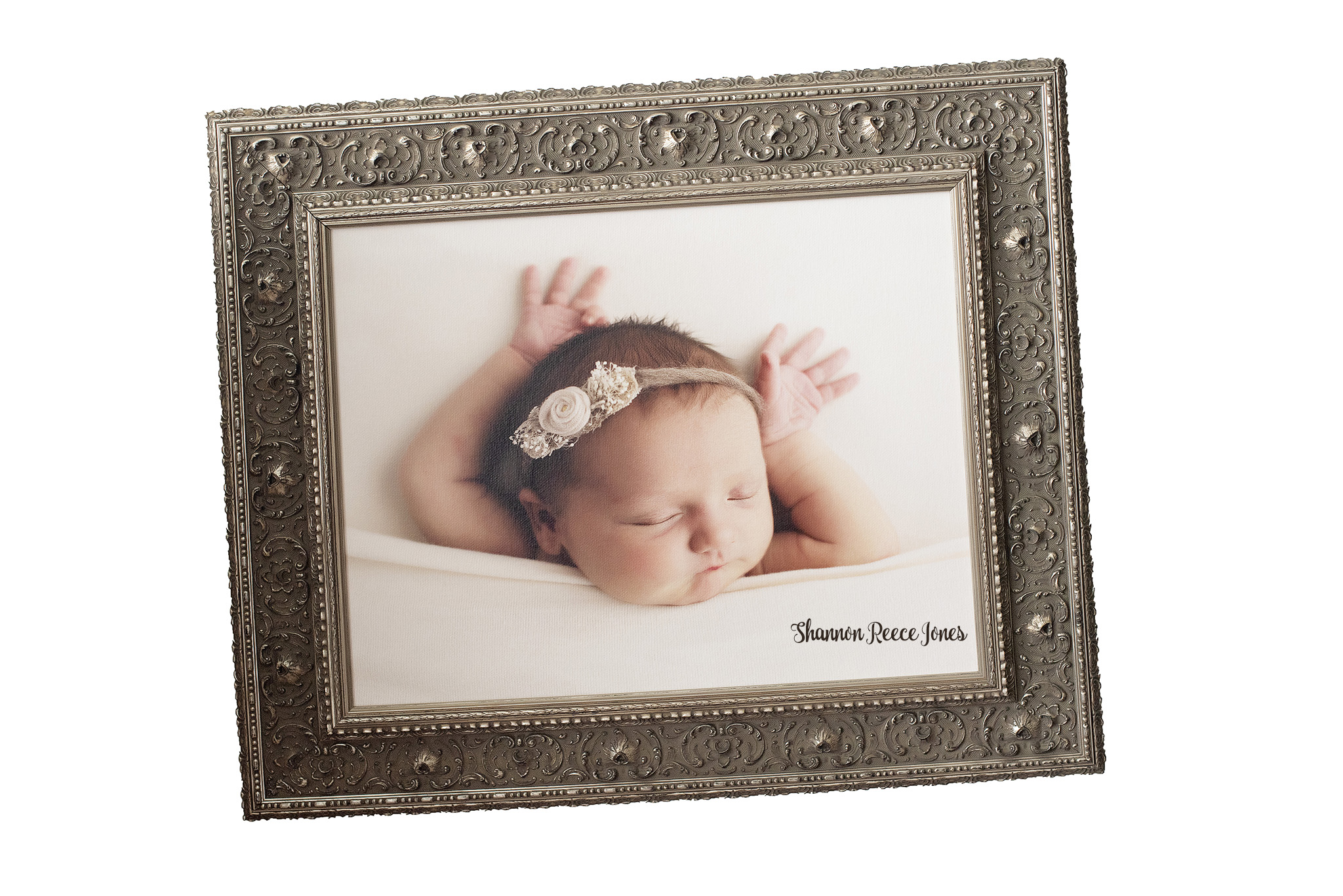 Framed Canvas WM Your Artwork