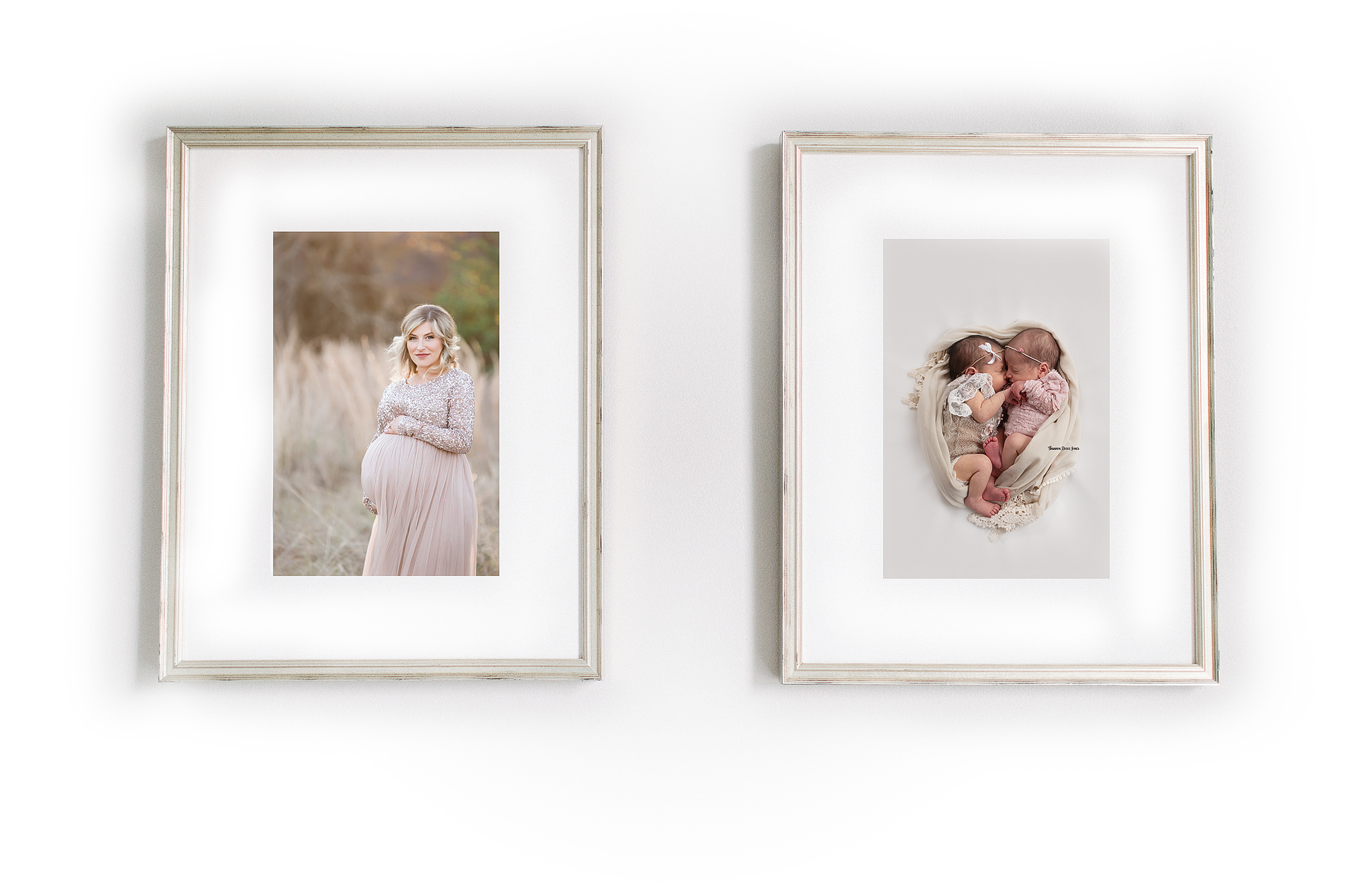 Silver Frames maternity & newborn portraits