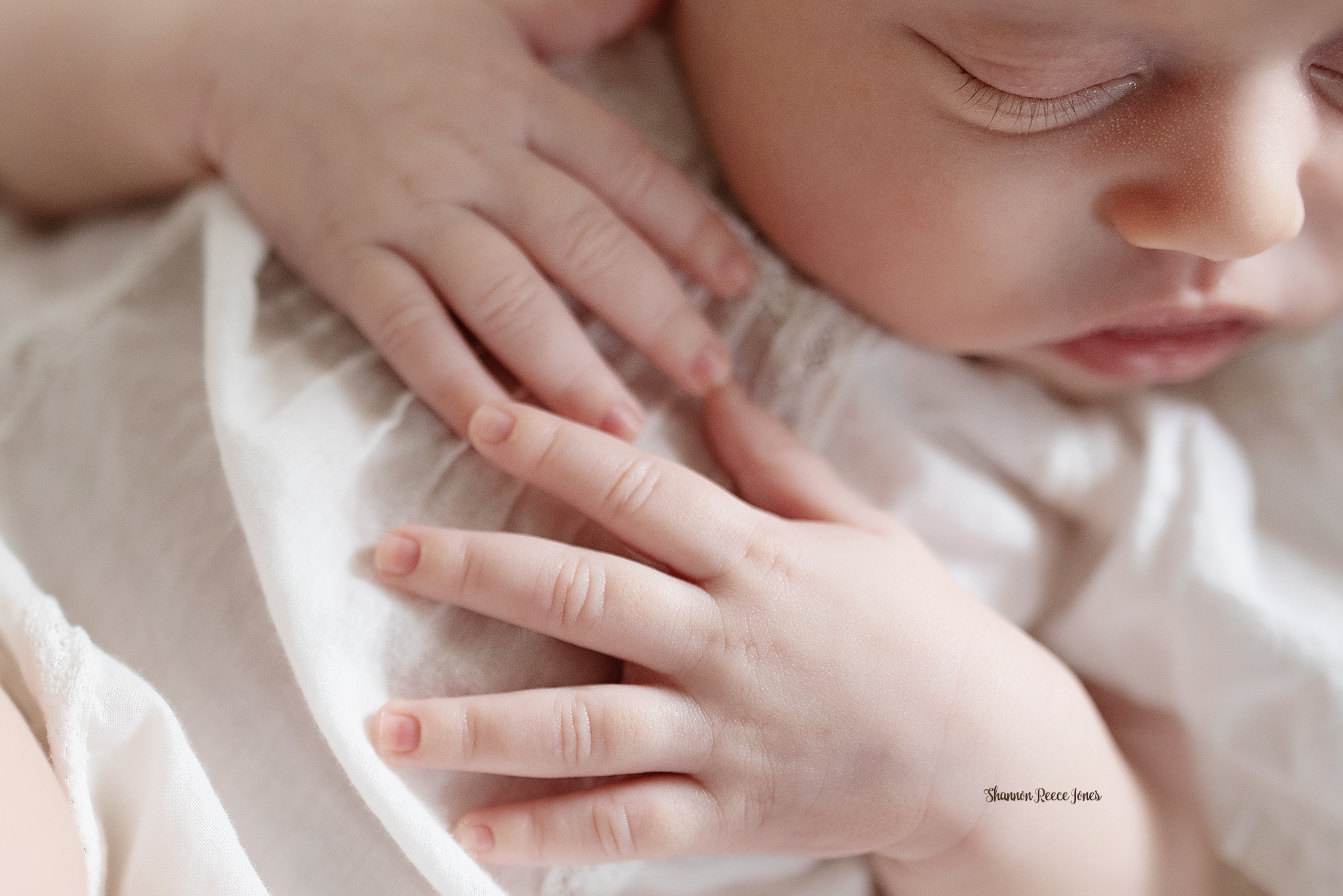 newborn photos - baby hands