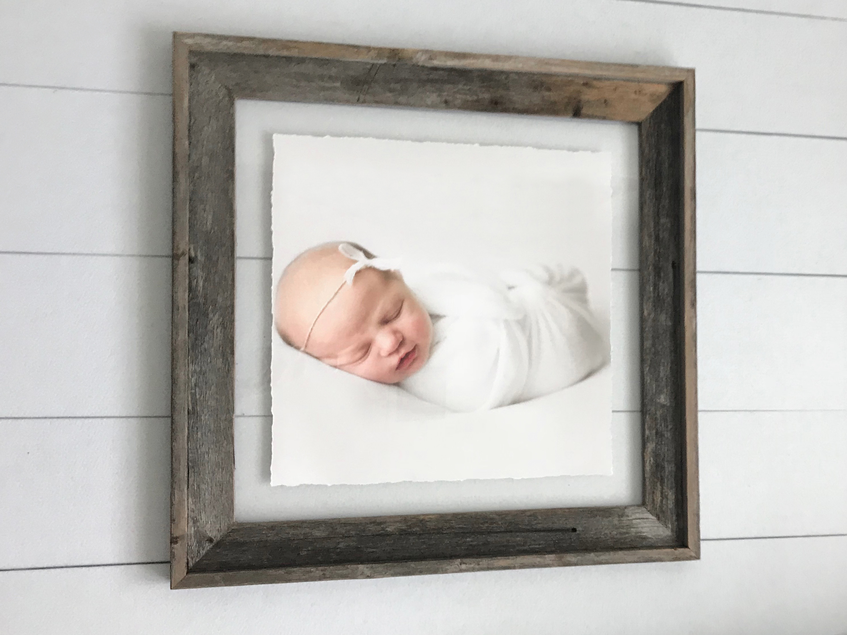 Newborn Baby Framed Picture