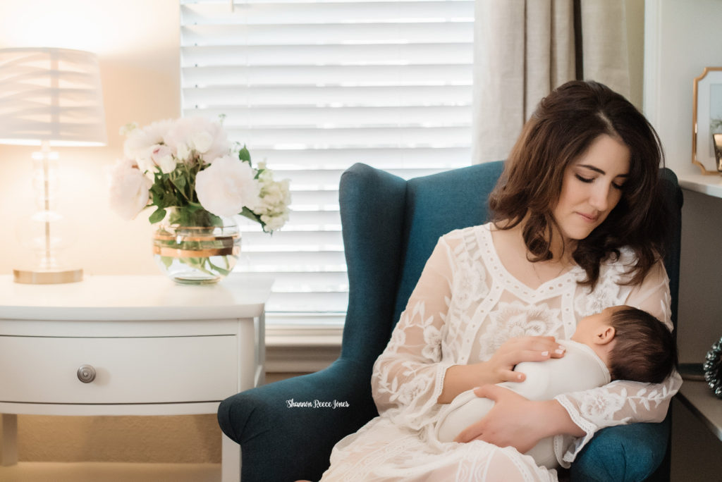 Newborn Session at Home - Film Photography