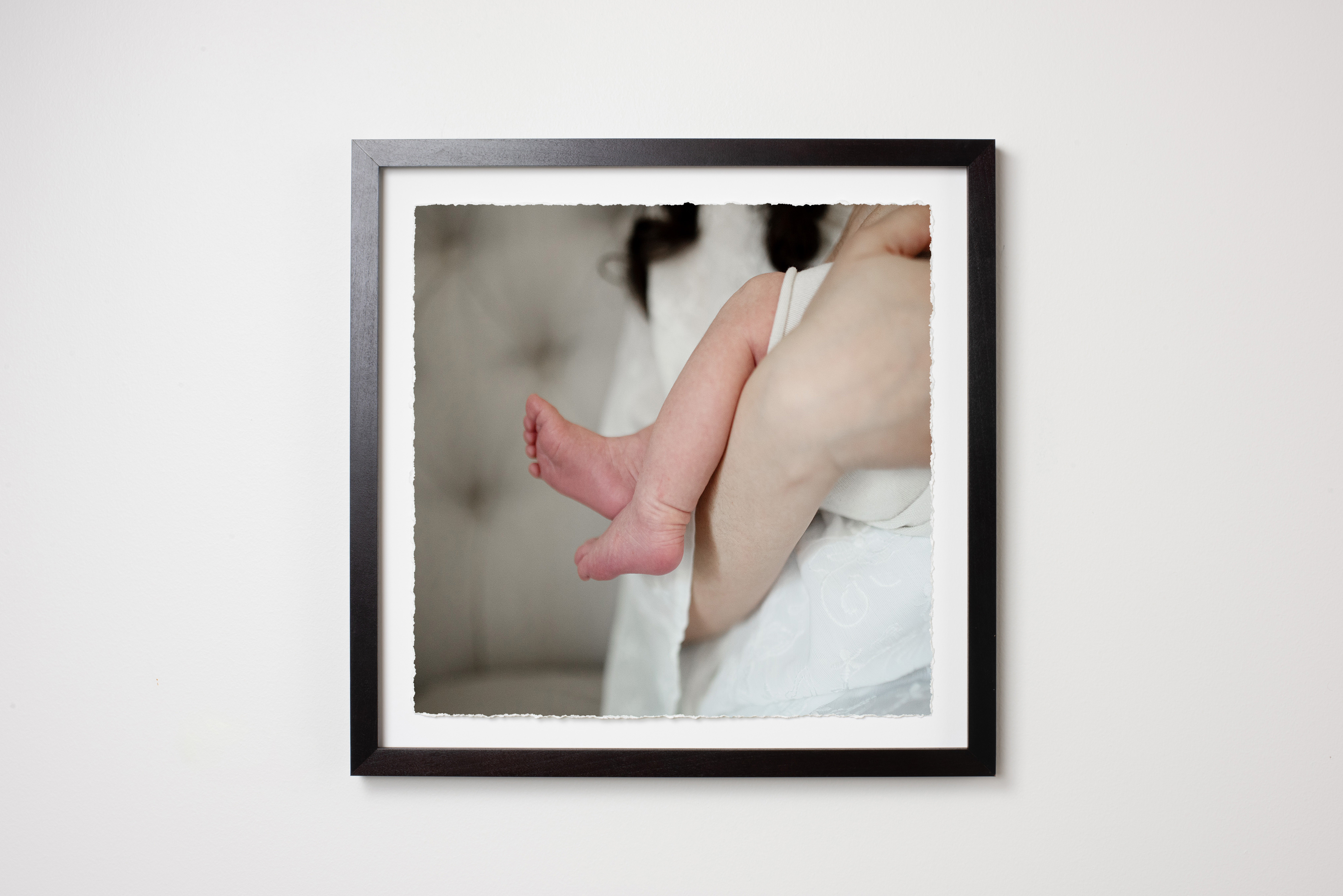 Custom framing for newborn photos
