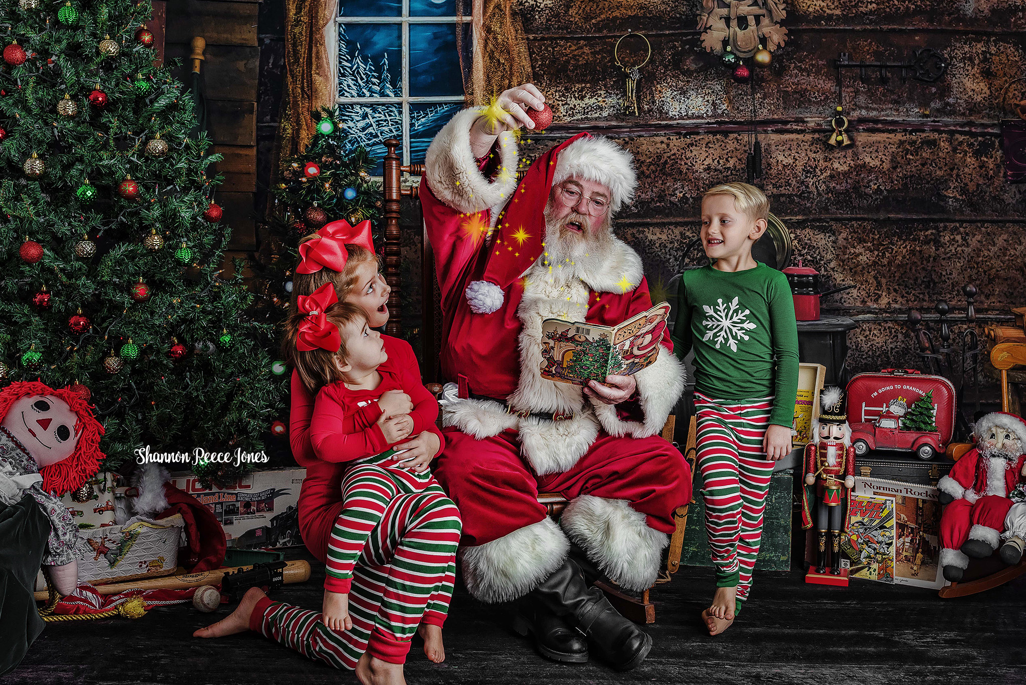 Houston Santa Pictures Shannon Reece Jones Photography