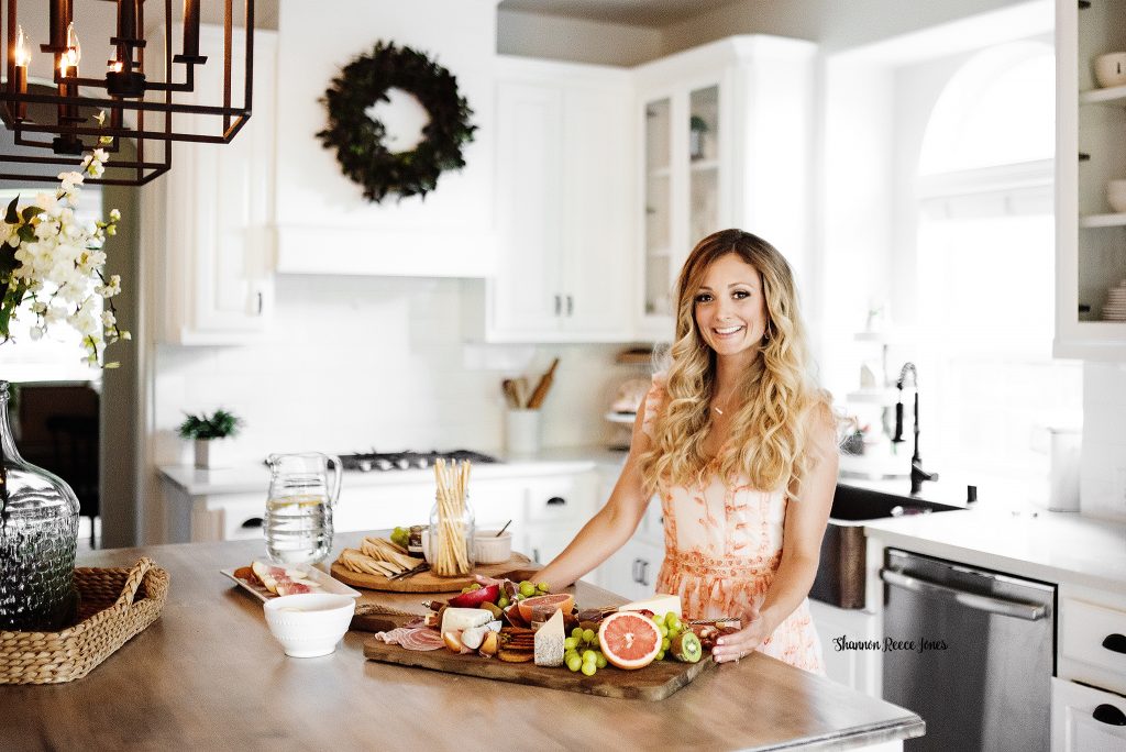at-home lifestyle photoshoot, the woodlands texas, woman in kitchen