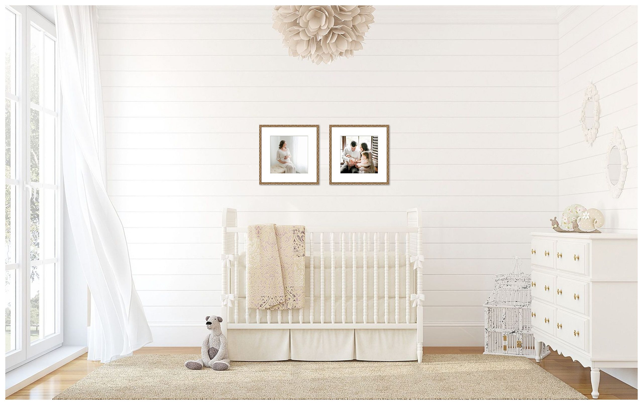 Newborn Pictures on Wall