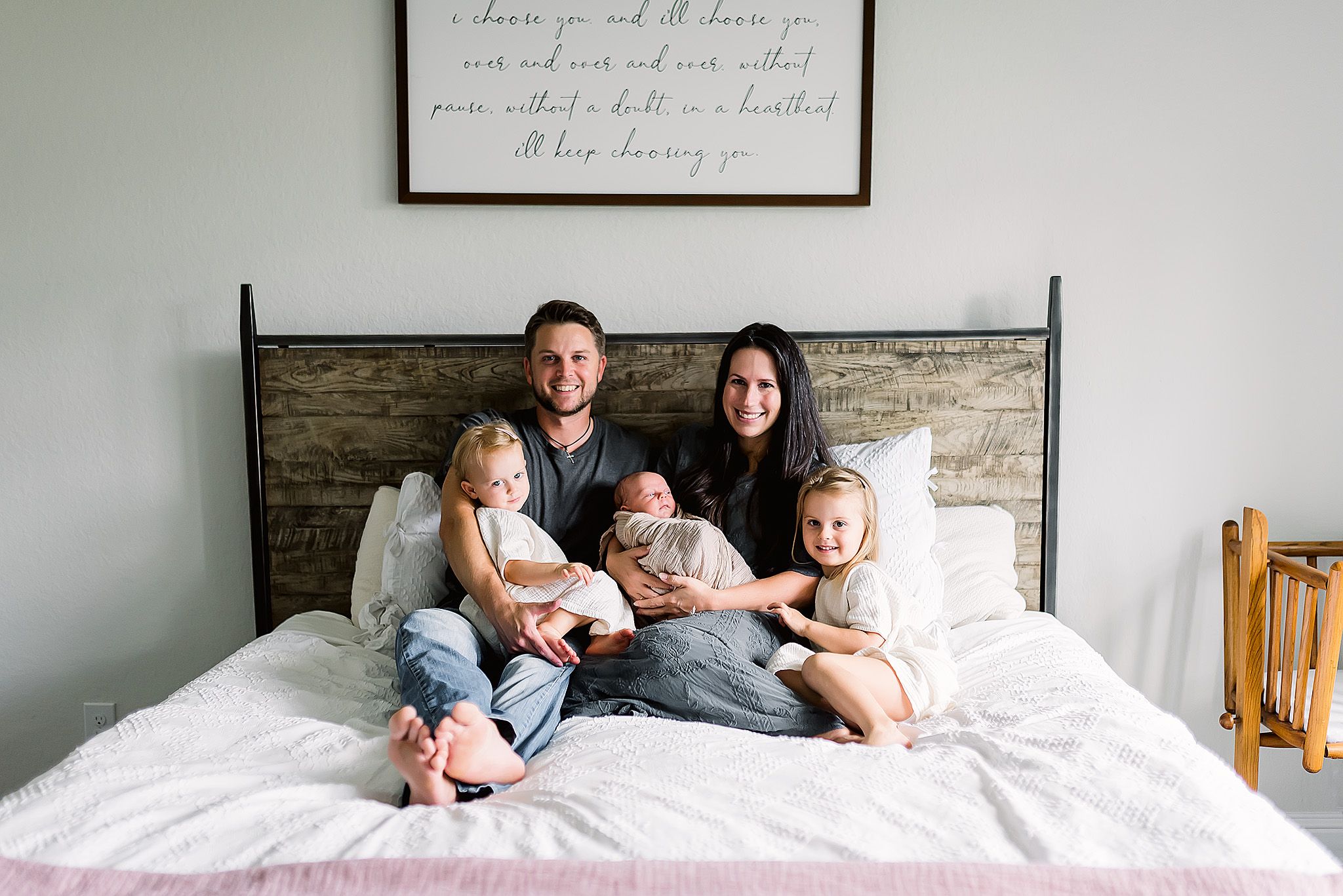 Newborn Pictures at Home - Shannon Reece Jones Photography