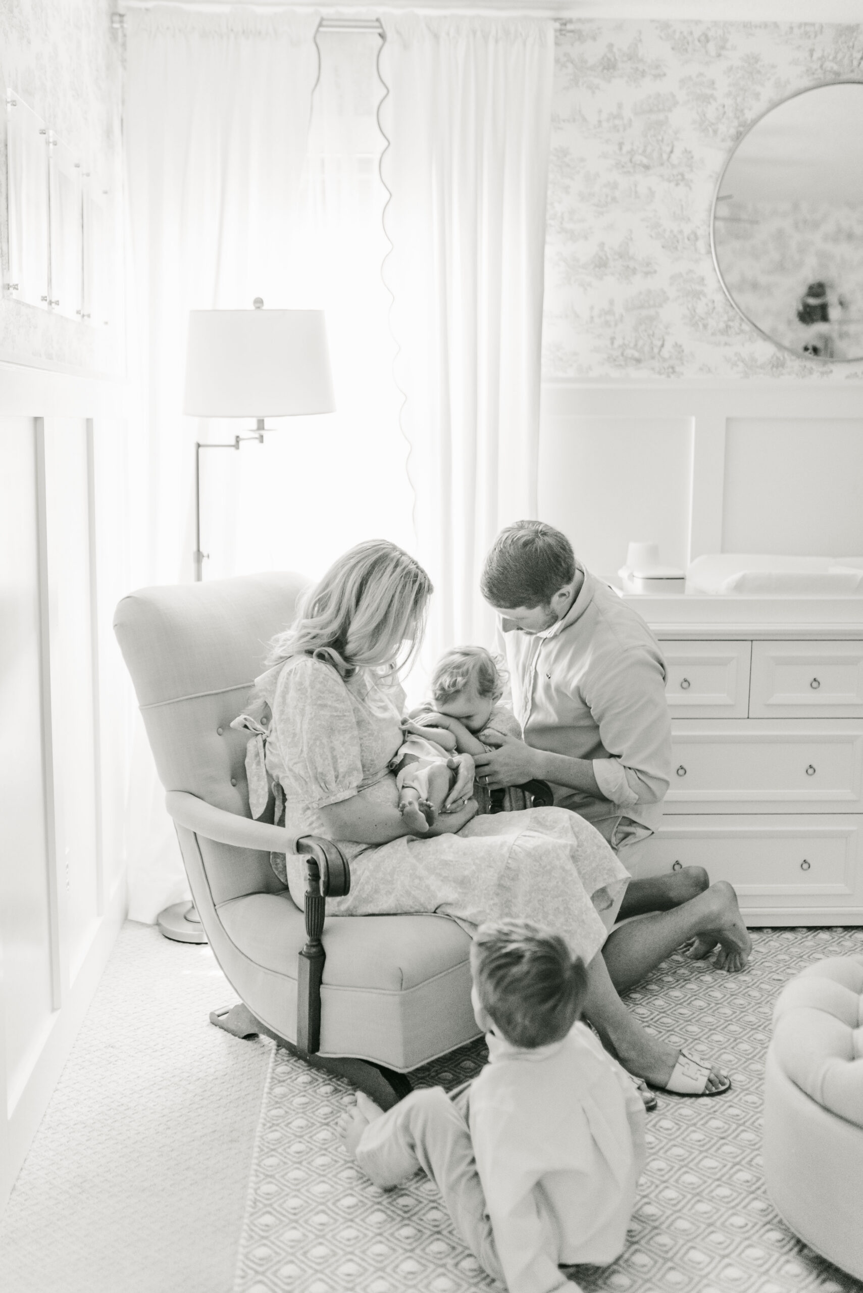 Newborn Baby Rocking Chair - Nursery Decor