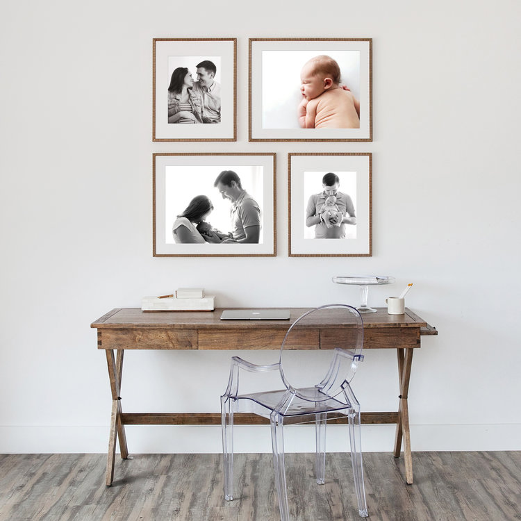 Framed wall art, Houston Texas newborn photographer